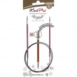 Knit Pro Royale Rundstricknadeln (360 Grad) 4,0 mm - 100 cm 