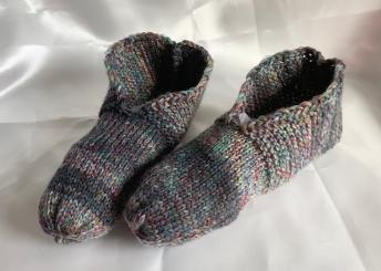 Anleitung Hausschuhe Britti 