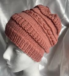 Mütze Woll-Lounge No. 242 Peach 