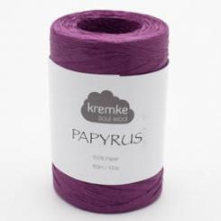 Kremke Soul Wool Papyrus 41 aubergine