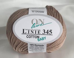 ONline Linie 345 Cotton Baby % 014 hellbraun  %