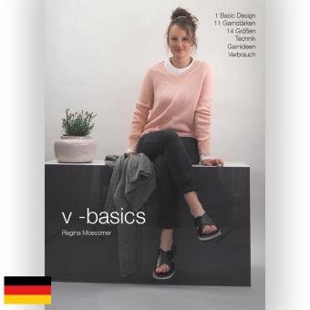 ANLEITUNGSBUCH V-BASICS PULLOVER BY REGINA MOESSMER 