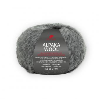 PRO LANA ALPAKA WOOL 95 anthrazit mel.