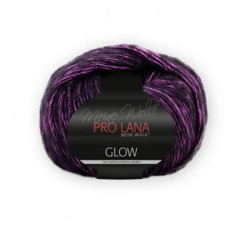 PRO LANA Glow 36 schwarz-fuchsia  %