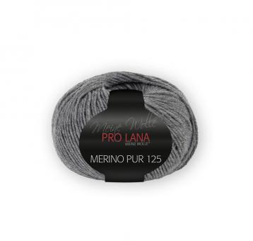 PRO LANA Merino Pur 125 93 anthrazit-meliert